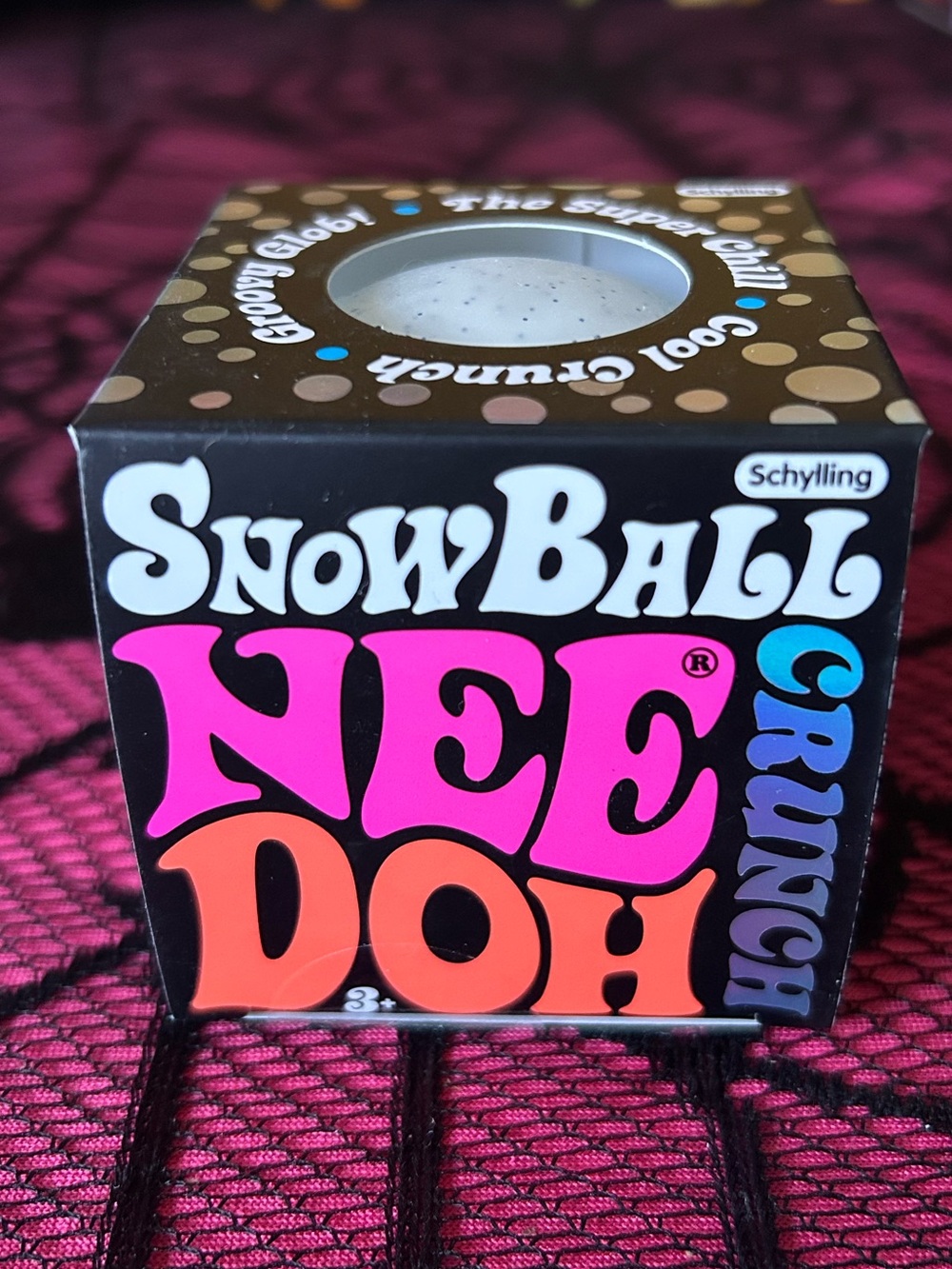 Authentic!! Schylling - NeeDoh - SnowBall Crunch. RARE ❄️